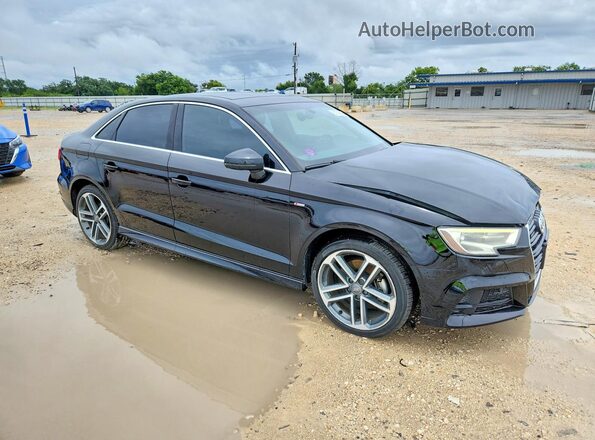 WAUJ8GFFXH1025962 2017 AUDI A3 Черный Передняя правая четверть