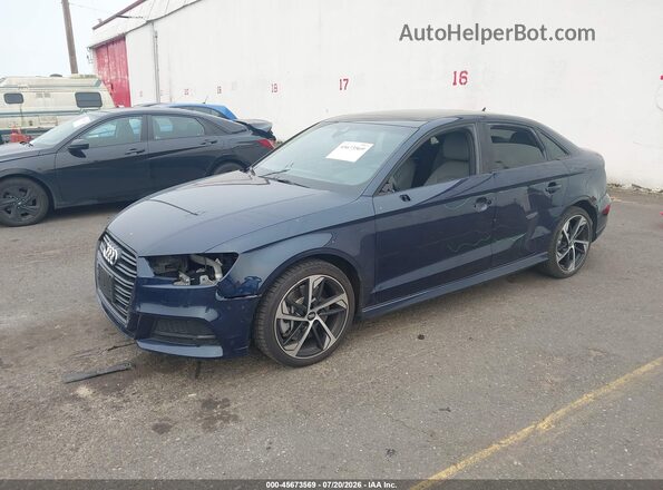 WAUJEGFF0LA095939 2020 AUDI A3 Синий Передняя левая четверть