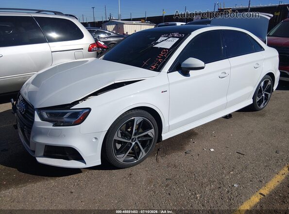 WAUJEGFF4LA100446 2020 AUDI A3 Белый Передняя левая четверть