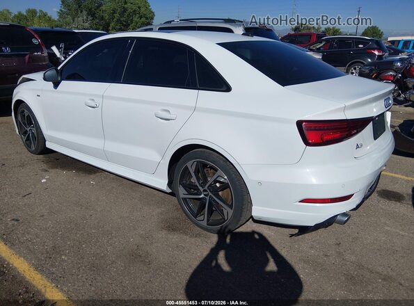 WAUJEGFF4LA100446 2020 AUDI A3 Белый Задняя левая четверть