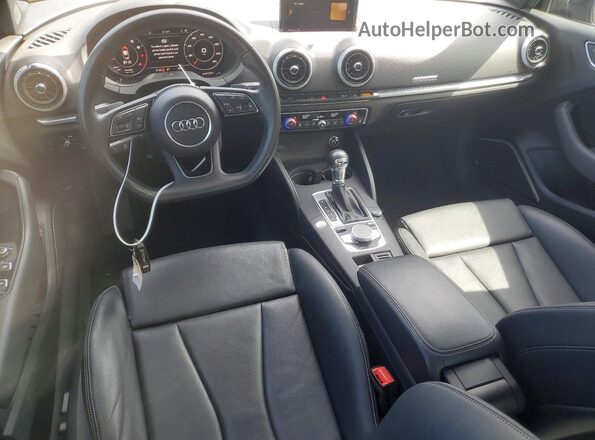WAUJEGFF7LA095663 2020 AUDI A3 Black Вид панелі приладів