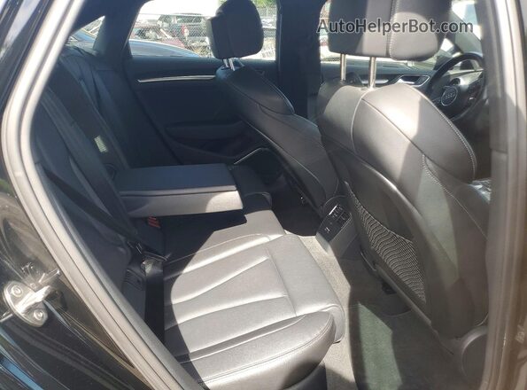 WAUJEGFF7LA095663 2020 AUDI A3 Black Вид задніх сидінь