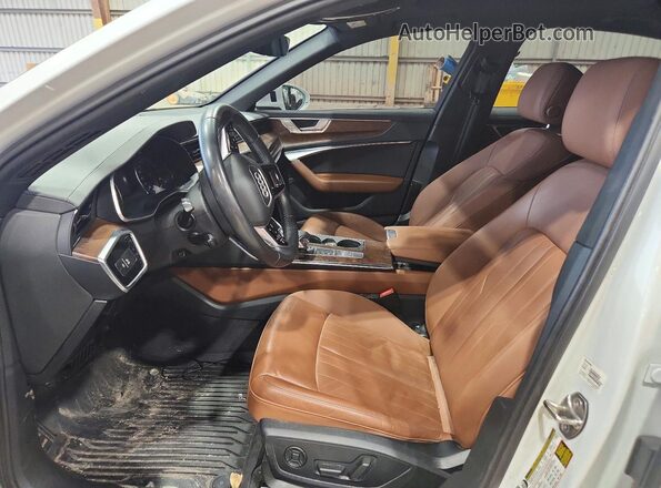 WAUK2AF25KN082876 2019 AUDI A6 White Vista interior delantera