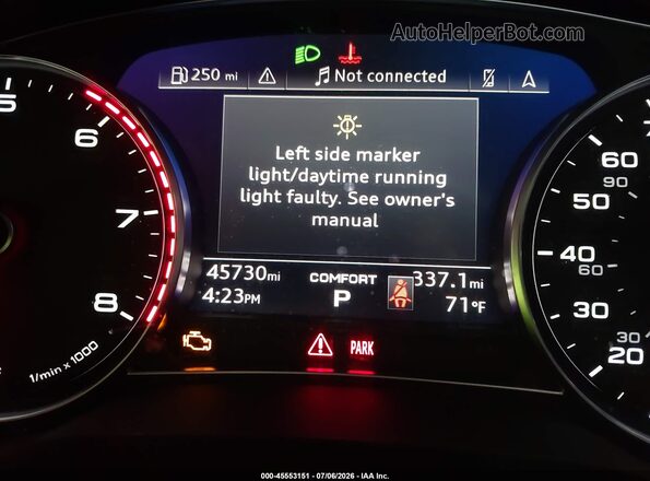 WAUK2AF27KN104389 2019 AUDI A6 Gray 