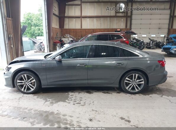 WAUK2AF27KN104389 2019 AUDI A6 Gray Widok wnętrza 360 stopni