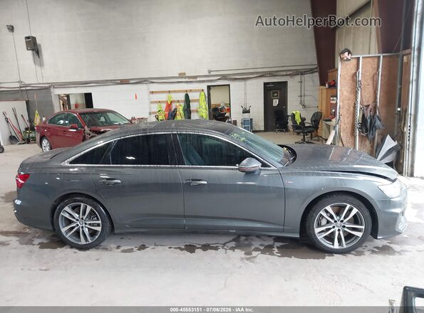 WAUK2AF27KN104389 2019 AUDI A6 Gray Widok wnętrza z tyłu