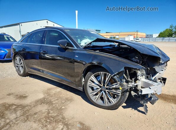 WAUK2AF28KN052562 2019 AUDI A6 Black Передня права чверть