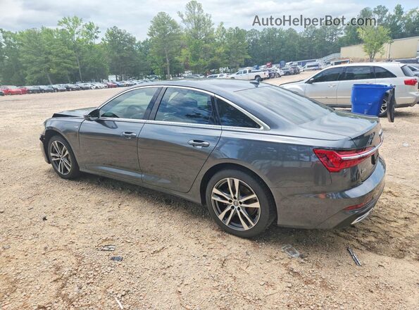 WAUK2AF29KN068902 2019 AUDI A6 Серый Задняя левая четверть