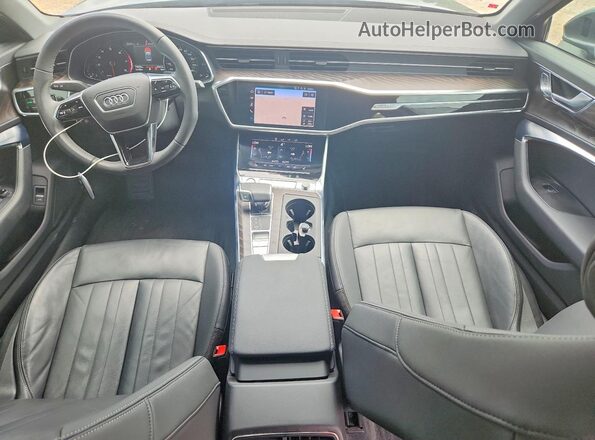 WAUK2AF29KN068902 2019 AUDI A6 Серый Вид панели приборов