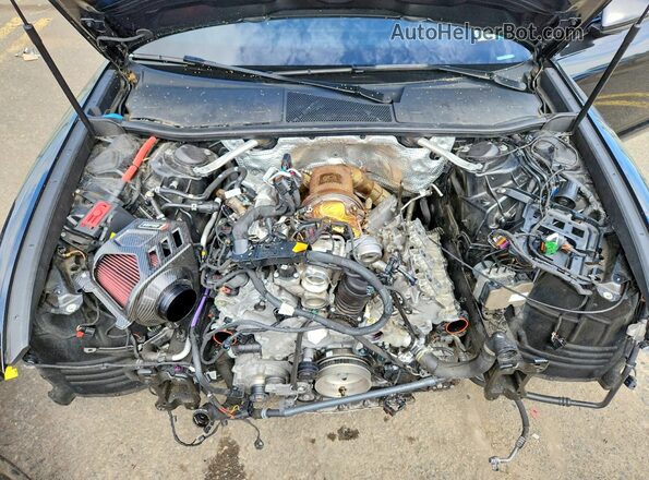 WAUK2AF29MN057434 2021 AUDI A6 Черный Вид задней части салона