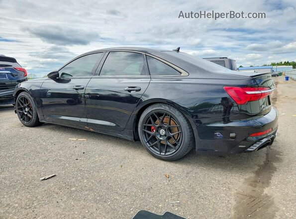 WAUK2AF29MN057434 2021 AUDI A6 Черный Задняя левая четверть