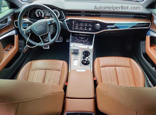 WAUK2AF29MN057434 2021 AUDI A6 Черный Вид панели приборов