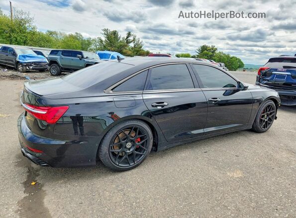 WAUK2AF29MN057434 2021 AUDI A6 Черный Задняя правая четверть