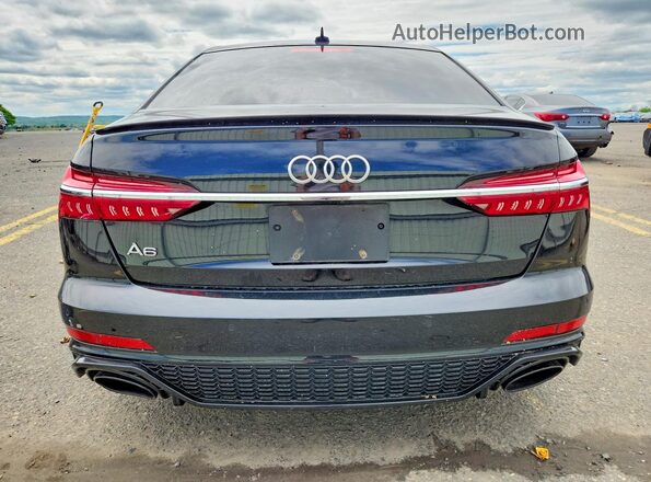 WAUK2AF29MN057434 2021 AUDI A6 Черный Вид сзади