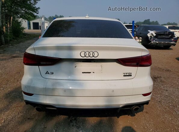 WAUK8GFF1J1036701 2018 AUDI A3 Белый Вид сзади