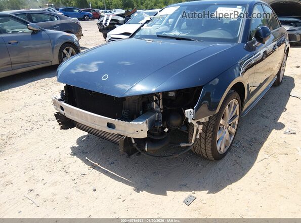 WAUKMAF40JA074993 2018 AUDI A4 Navy 