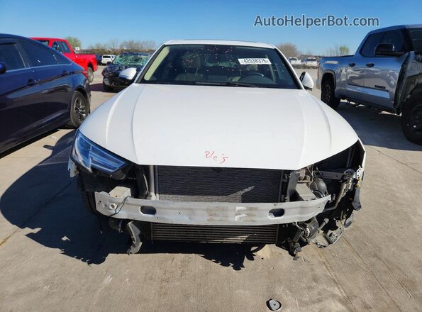 WAUKMAF40JA076470 2018 AUDI A4 White Вид спереду