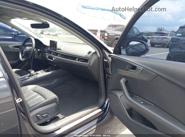 WAUKMAF40JA128471 2018 AUDI A4 Gray Вид салону спереду