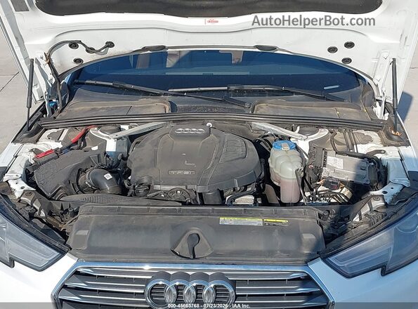 WAUKMAF41JA040254 2018 AUDI A4 Белый Вид сзади