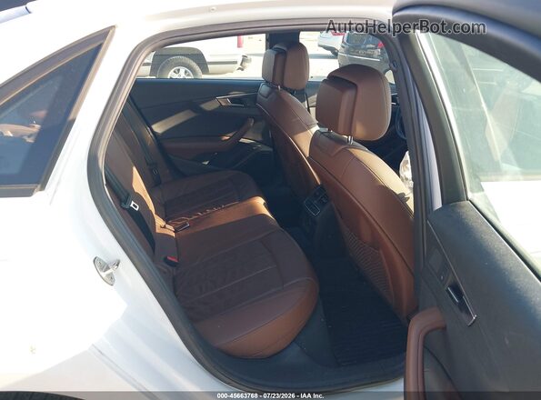 WAUKMAF41JA040254 2018 AUDI A4 Белый Вид наклейки с VIN-кодом
