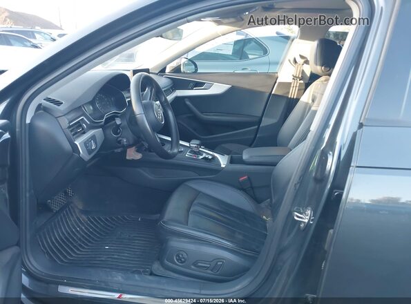 WAUKMAF41JA088790 2018 AUDI A4 Gray წინა სალონის ხედი