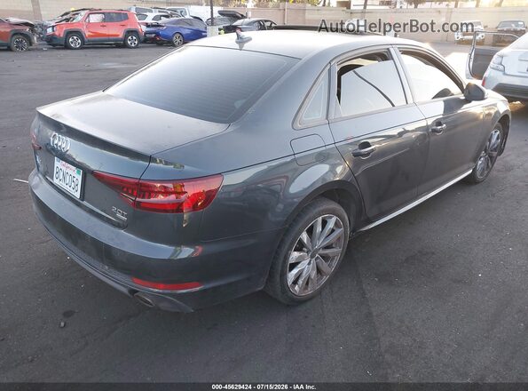 WAUKMAF41JA088790 2018 AUDI A4 Gray უკანა მარჯვენა