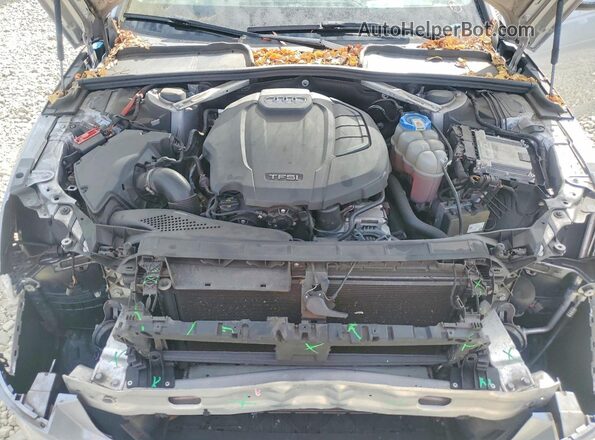 WAUKMAF42JA224425 2018 AUDI A4 Gray უკანა სალონის ხედი