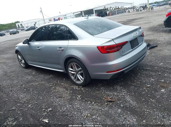 WAUKMAF44HN048738 2017 AUDI A4 Silver უკანა მარცხენა