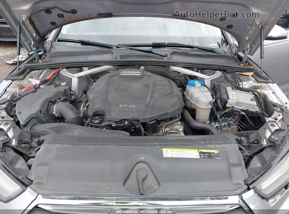 WAUKMAF44HN048738 2017 AUDI A4 Silver უკანა ხედი