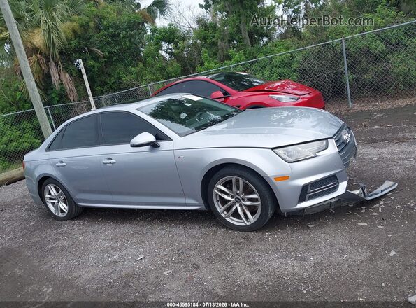 WAUKMAF44HN048738 2017 AUDI A4 Silver უკანა სალონის ხედი