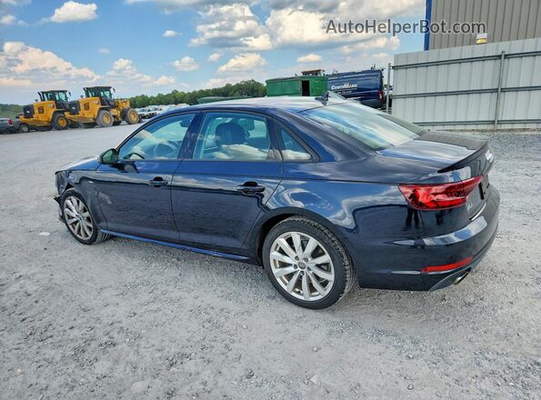 WAUKMAF45JA085648 2018 AUDI A4 Black Tył lewy