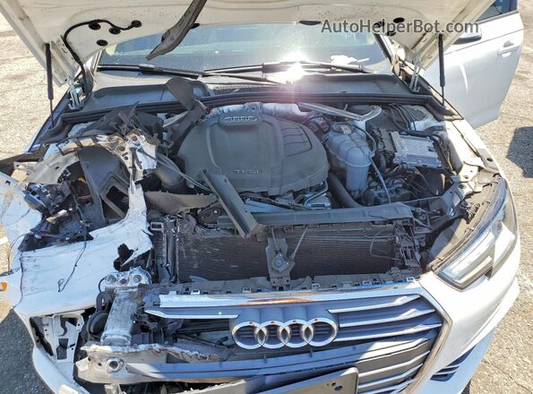 WAUKMAF47HN044604 2017 AUDI A4 White უკანა სალონის ხედი