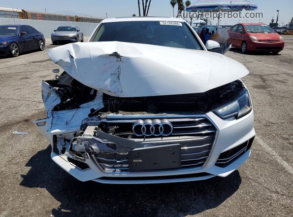 WAUKMAF47HN044604 2017 AUDI A4 White წინა ხედი