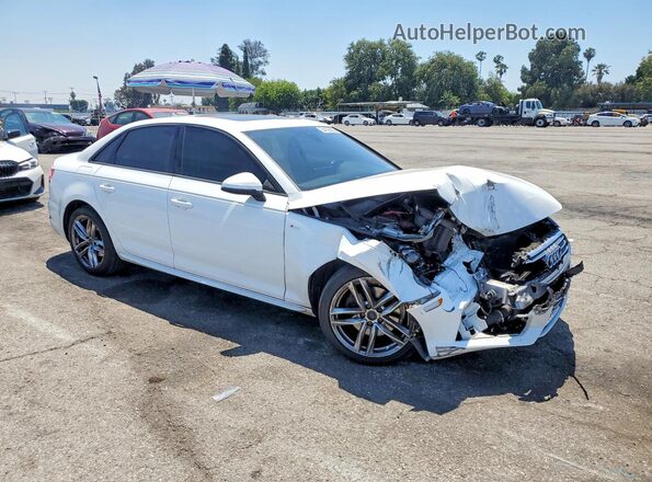 WAUKMAF47HN044604 2017 AUDI A4 White წინა მარჯვენა