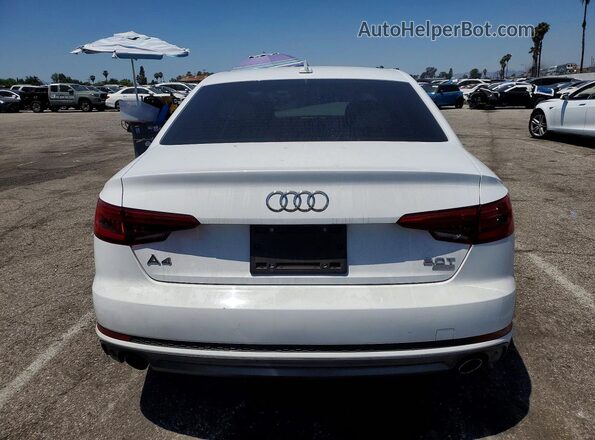 WAUKMAF47HN044604 2017 AUDI A4 White უკანა ხედი