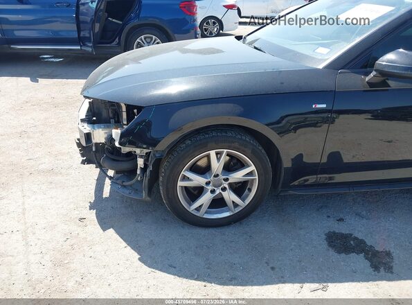 WAUKMAF47JA213162 2018 AUDI A4 Black წინა ხედი