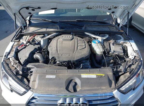 WAUKMAF47JN019711 2018 AUDI A4 White Հետևի տեսք