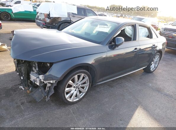 WAUKMAF47JN020132 2018 AUDI A4 Gray Front left