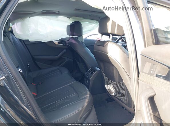 WAUKMAF47JN020132 2018 AUDI A4 Gray VIN sticker view