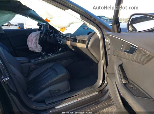WAUKMAF47JN020132 2018 AUDI A4 Gray Front interior view
