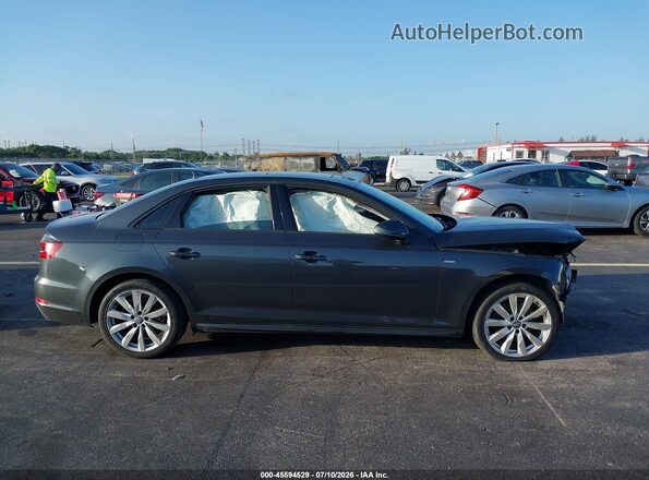 WAUKMAF47JN020132 2018 AUDI A4 Gray Rear interior view