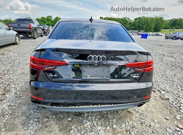 WAUKMAF4XHN044192 2017 AUDI A4 Black Widok z tyłu