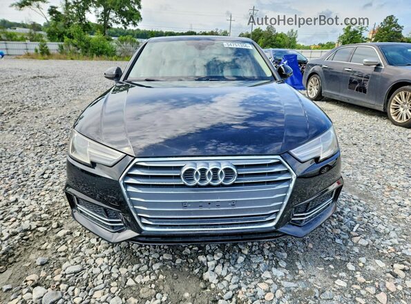 WAUKMAF4XHN044192 2017 AUDI A4 Black Widok z przodu