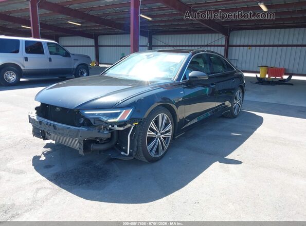WAUL2AF20KN033007 2019 AUDI A6 Black Przód lewy