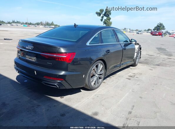 WAUL2AF20KN033007 2019 AUDI A6 Black Tył prawy