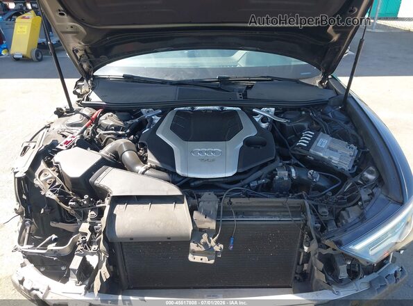 WAUL2AF20KN033007 2019 AUDI A6 Black Widok z tyłu