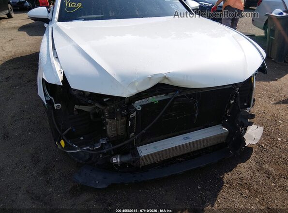 WAUL2AF21KN043139 2019 AUDI A6 White Widok z przodu