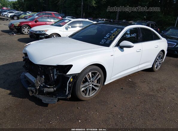 WAUL2AF21KN043139 2019 AUDI A6 White Przód lewy