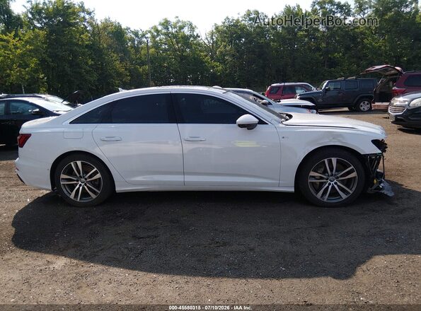 WAUL2AF21KN043139 2019 AUDI A6 White Widok wnętrza 360 stopni