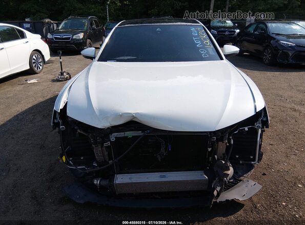 WAUL2AF21KN043139 2019 AUDI A6 White Widok wnętrza z tyłu